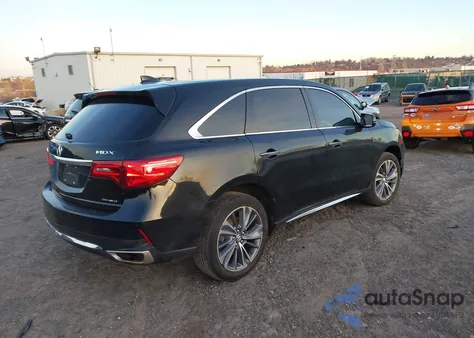 2017 Acura Mdx Technology Package from USA, damaged, VIN 5FRYD4H52HB004870